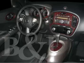 Nissan Juke 2011-UP Decor de carlinga su interior