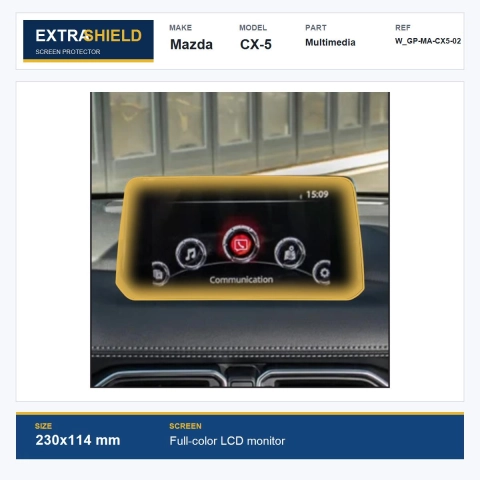 Mazda CX-5 Multimedia ExtraShield Screen Protector