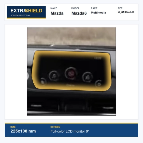 Mazda Mazda6 Multimedia ExtraShield Screen Protector