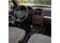 Renault Clio-2 2001-2005 3D dashboard sierlijstset, 15 delen