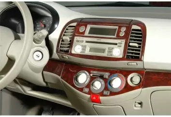 Nissan Micra 01.03 12.09 3D Decor de carlinga su interior del coche 11-Partes
