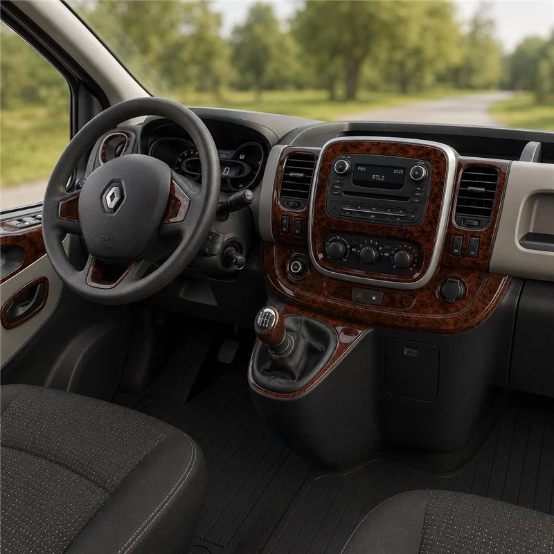 Renault Trafic 2015+ kit décor tableau de bord 3D, 30 pièces