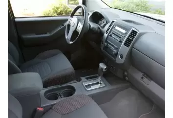 Nissan Navara D40 01.2010 3D Decor de carlinga su interior del coche 16-Partes