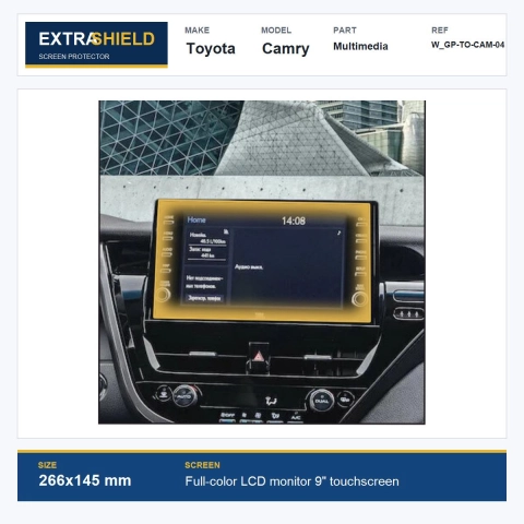 Toyota Camry Multimedia ExtraShield Screen Protector