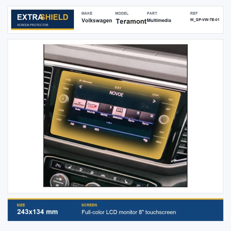 Volkswagen Teramont Multimedia ExtraShield Screen Protector
