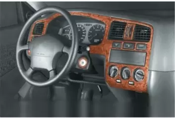 Nissan Primera 09.96-09.99 3D Decor de carlinga su interior del coche 10-Partes