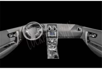 Nissan Qashqa? 01.2013 3D Decor de carlinga su interior del coche 21-Partes