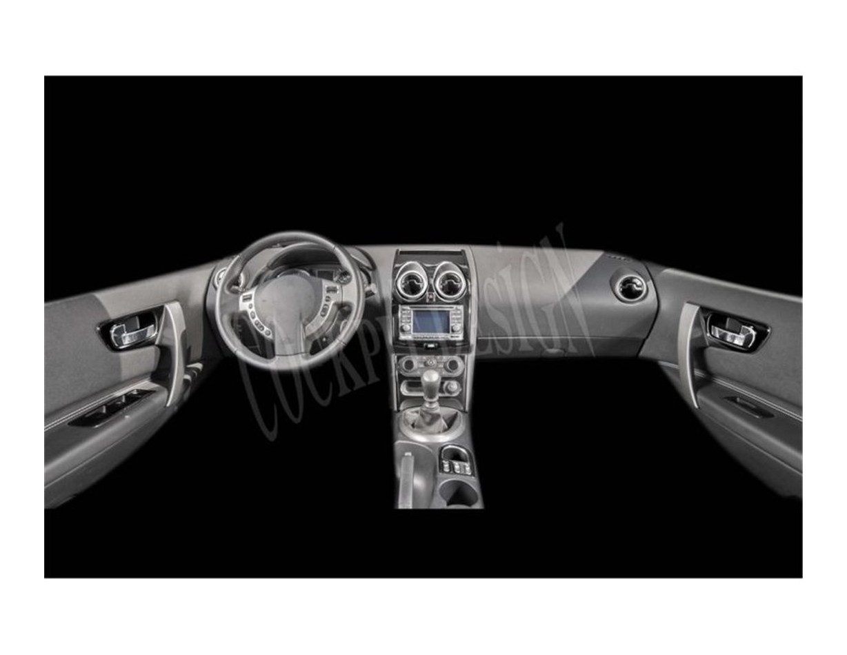 Nissan Qashqa? 01.2013 3M 3D Interior Dashboard Trim Kit Dash Trim Dekor 21-Parts