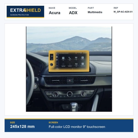 Acura ADX Multimedia ExtraShield Screen Protector