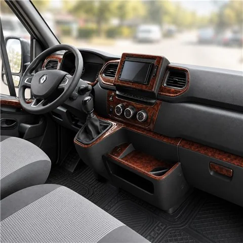 Renault Master III from 2019 3D dashboard sierlijstset, 24 delen