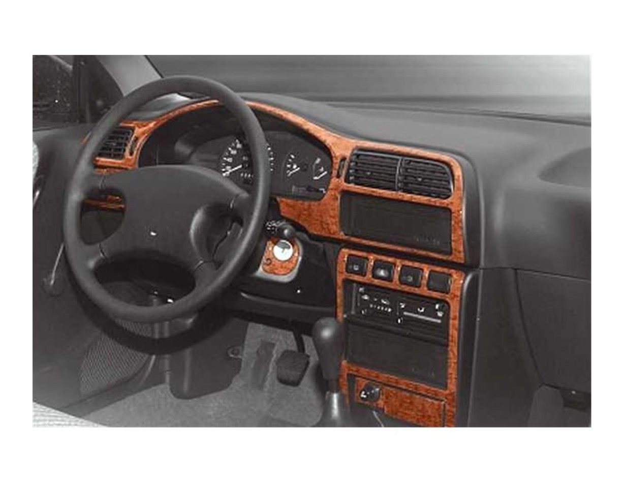 Nissan Sunny 09.91 - 09.95 3D Inleg dashboard Interieurset aansluitend en pasgemaakt op he 12 -Teile