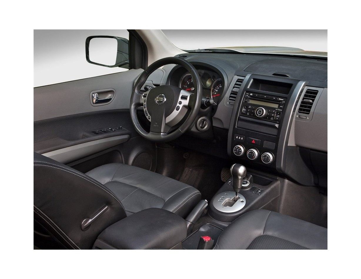 Nissan X Trail 2007-2013 3D Decor de carlinga su interior del coche 16-Partes