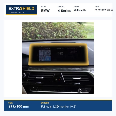 BMW 4 Series Multimedia ExtraShield Screen Protector