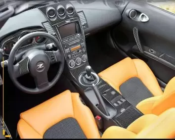 Nissan Z350 2003-2005 Full Set, Automatic Gear Decor de carlinga su interior