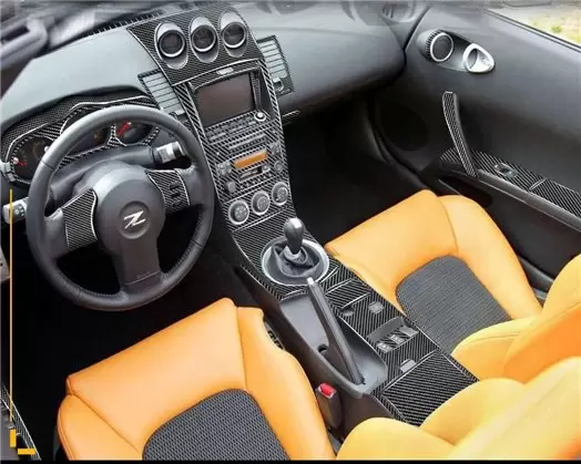 Nissan Z350 2003-2005 Full Set, Automatic Gear Decor de carlinga su interior