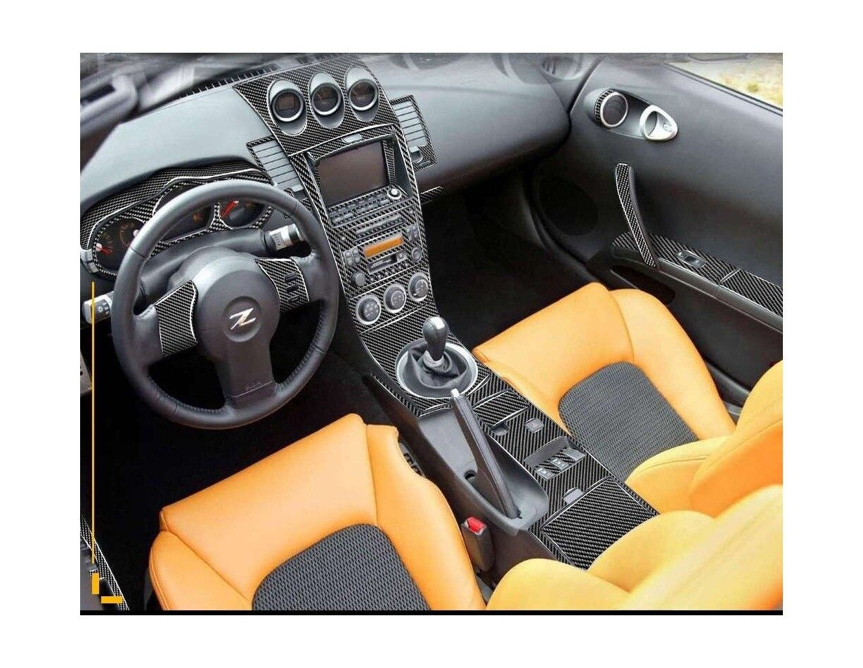 Nissan Z350 2003-2005 Full Set, Automatic Gear Interior BD Dash Trim Kit