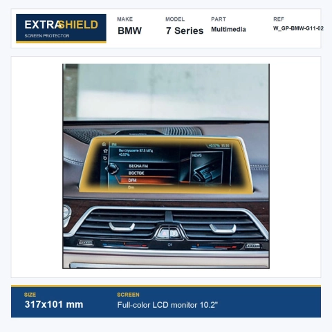 BMW 7 Series Multimedia ExtraShield Screen Protector