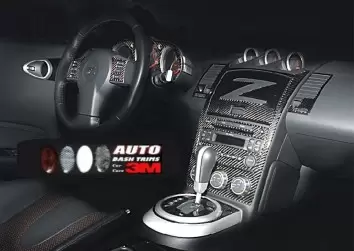 Nissan Z350 2003-2005 Manual Gear Box BD innenausstattung armaturendekor cockpit dekor - 1- Cockpit Dekor Innenraum
