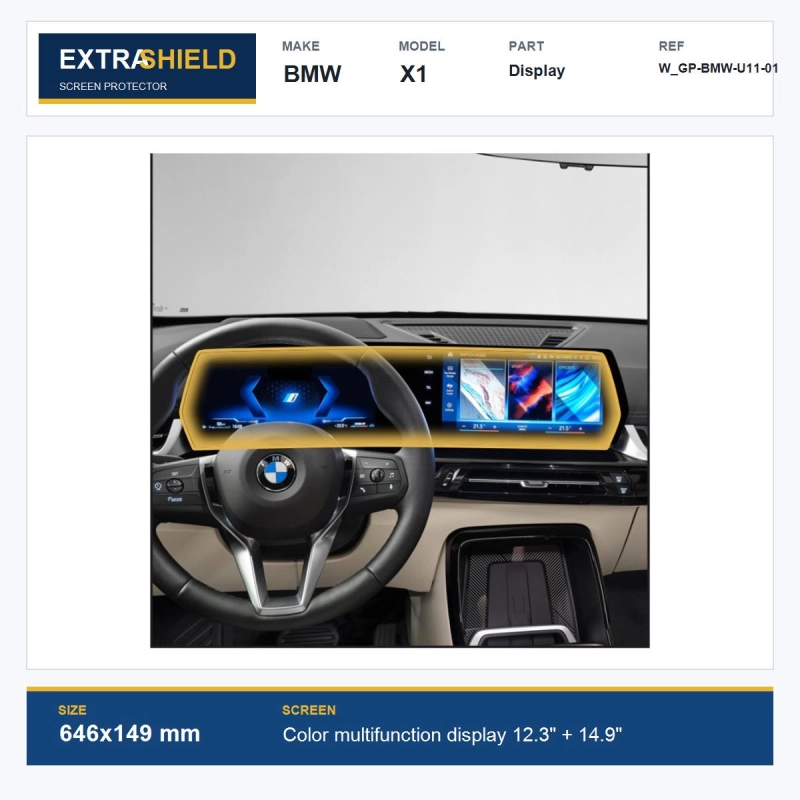 BMW X1 Display ExtraShield Screen Protector