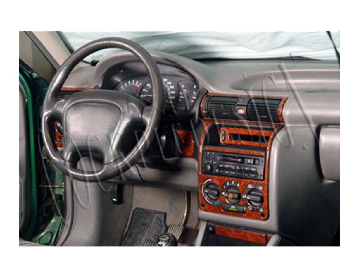 Opel Astra F 09.91-02.98 3M 3D Interior Dashboard Trim Kit Dash Trim Dekor 16-Parts