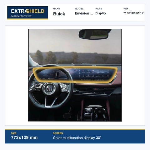 Buick Envision Plus Display ExtraShield Screen Protector