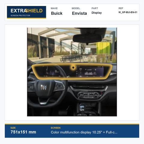 Buick Envista Display ExtraShield Screen Protector