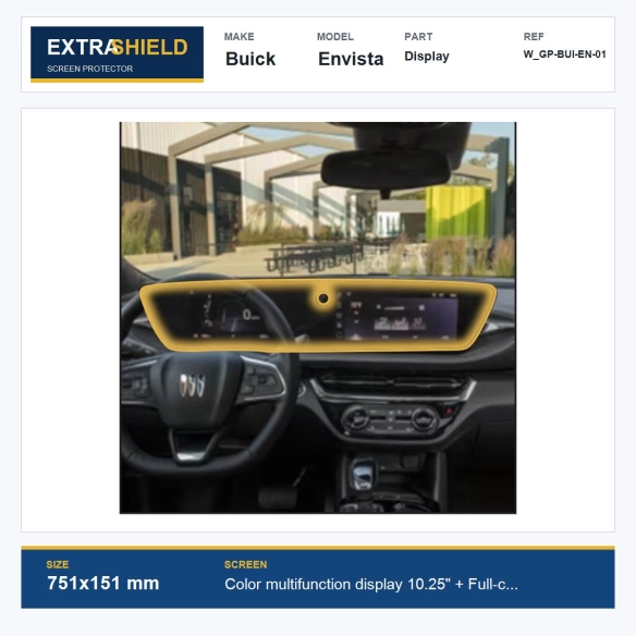 Buick Envista Display ExtraShield Screen Protector