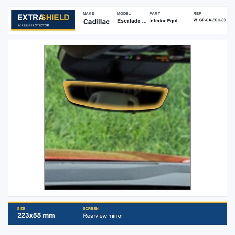 Cadillac Escalade + Escalade IQ Interior Equipment ExtraShield Screen Protector