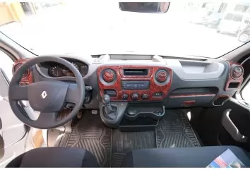 Opel Movano 01.2010 3D Decor de carlinga su interior del coche 23-Partes