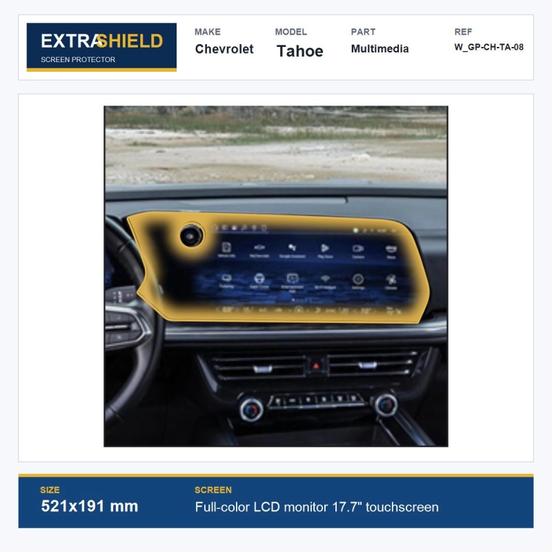 Chevrolet Tahoe Multimedia ExtraShield Screen Protector