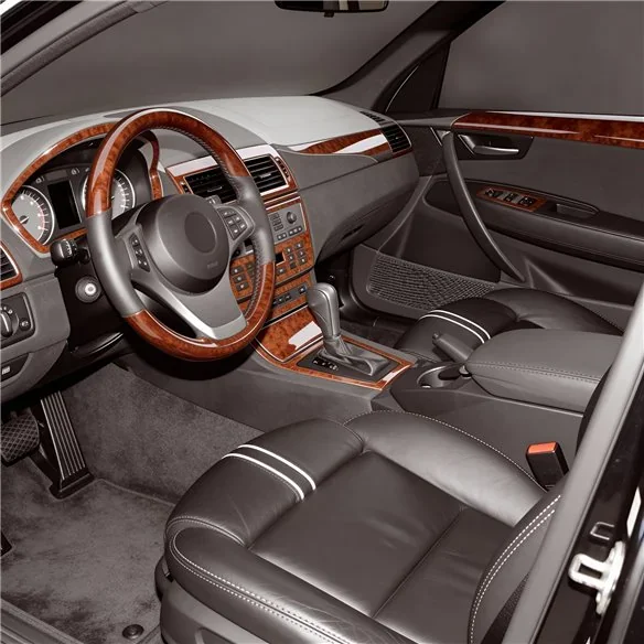 BMW X3 E83 2003+ aire acondicionado kit salpicadero 3D, 12 piezas