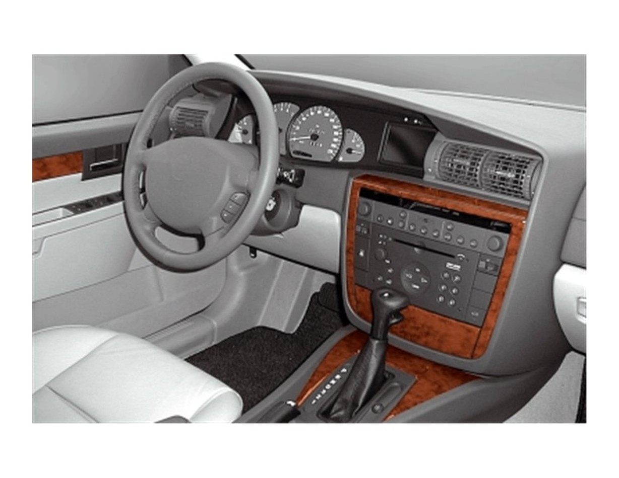 Opel Omega B2 99-03 Kit la décoration du tableau de bord 8-Pièce - 1 - habillage decor de tableau de bord
