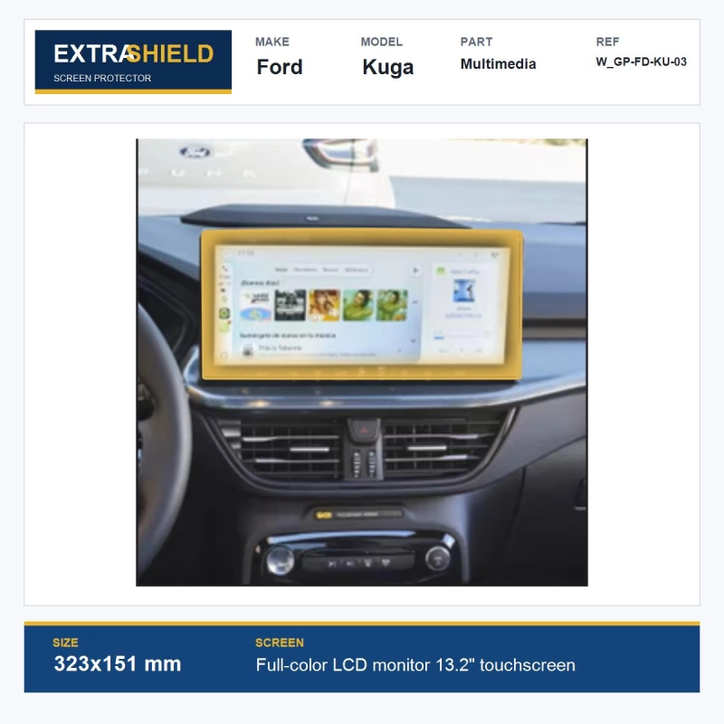 Ford Kuga Multimedia ExtraShield Screen Protector