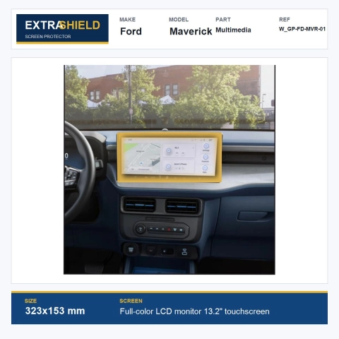 Ford Maverick Multimedia ExtraShield Screen Protector