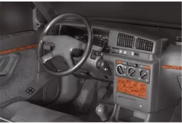 Peugeot 405 05.86-09.92 3D Decor de carlinga su interior del coche 12-Partes