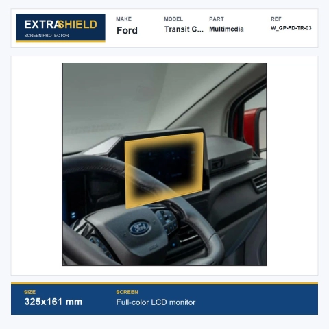 Ford Transit Custom Multimedia ExtraShield Screen Protector