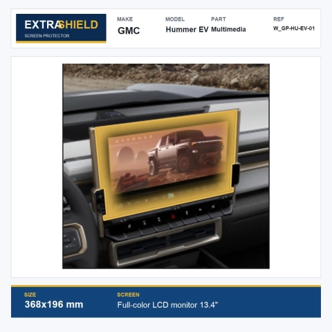 GMC Hummer EV Multimedia ExtraShield Screen Protector