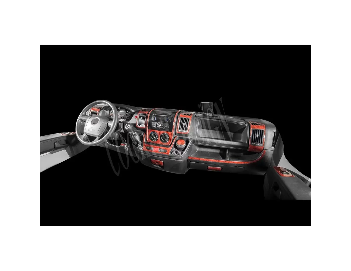 Peugeot Boxer 02.2006 3D Inleg dashboard Interieurset aansluitend en pasgemaakt op he 20 -Teile