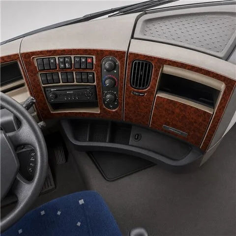 Renault Premium Midlum Kerax 2005+ 3D dashboard trim kit, 12 parts