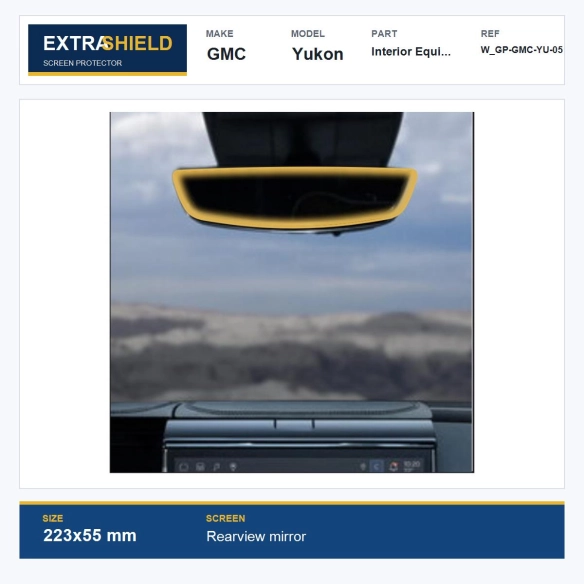GMC Yukon Interior Equipment ExtraShield Screen Protector