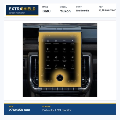 GMC Yukon Multimedia ExtraShield Screen Protector
