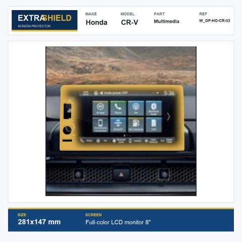 Honda CR-V Multimedia ExtraShield Screen Protector