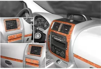 Peugeot Expert 01.2007 3M 3D Interior Dashboard Trim Kit Dash Trim Dekor 12-Parts