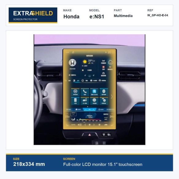 Honda e:NS1 Multimedia ExtraShield Screen Protector