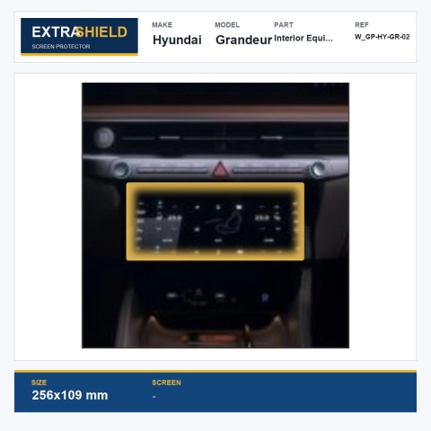 Hyundai Grandeur Interior Equipment ExtraShield Screen Protector