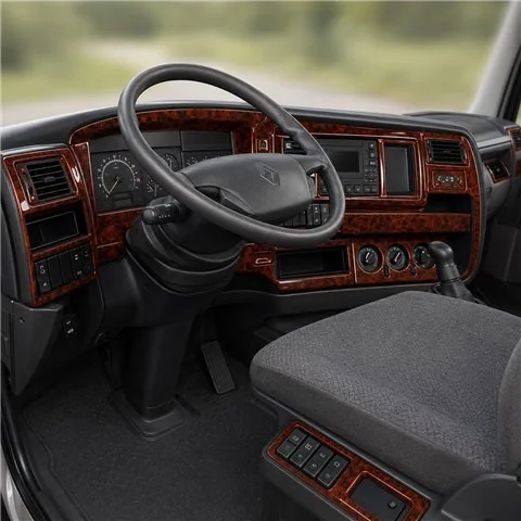 Renault Magnum 2002-2006 kit salpicadero 3D, 27 piezas
