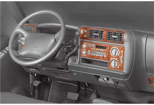 Chevrolet Blazer 01.1995 3D Decor de carlinga su interior del coche 17-Partes