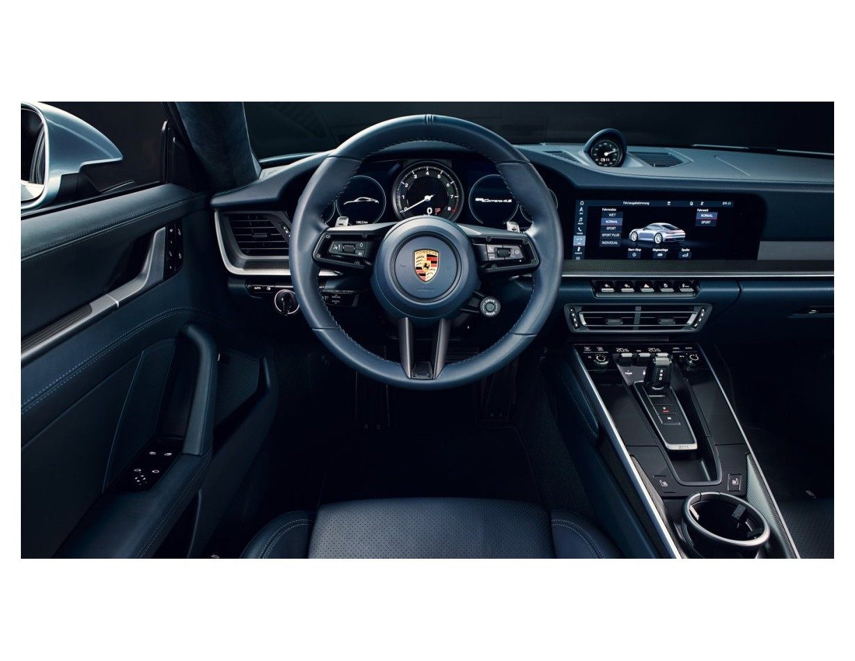 Porsche 911 From 2019 3D Decor de carlinga su interior del coche 10-Partes
