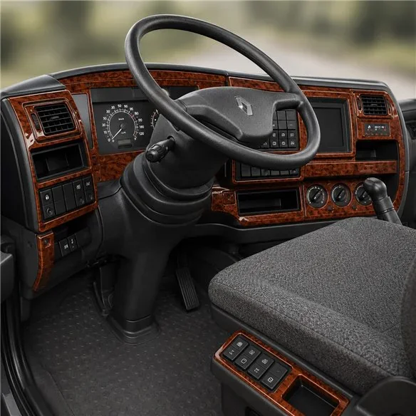 Renault Magnum 1997-2002 3D dashboard sierlijstset, 28 delen