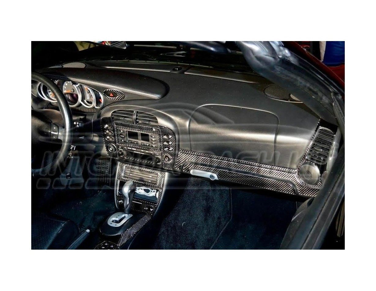 Porsche 996 1999-2001 Voll Satz BD innenausstattung armaturendekor cockpit dekor - 1- Cockpit Dekor Innenraum